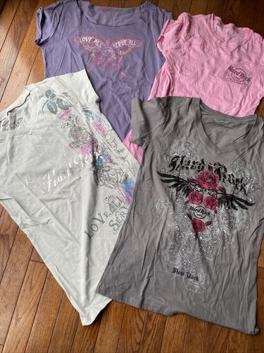 Ladies hard rock cafe shirts - rock, t